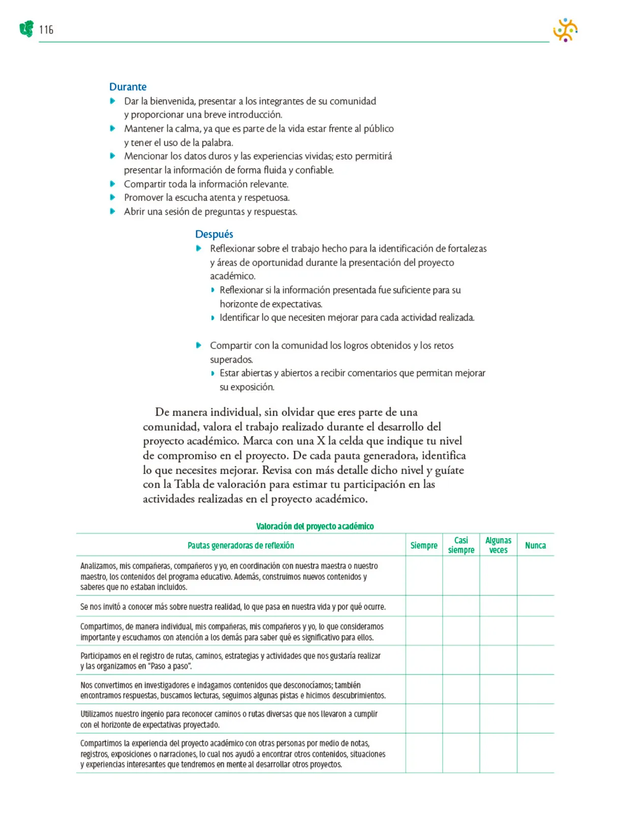 Página 117 de Colección Nanahuatzin. Nuestro libro de Proyectos. Tomo I.   Libro de Educación Telesecundaria Grado 3°  Ciclo Escolar 2025 - 2026