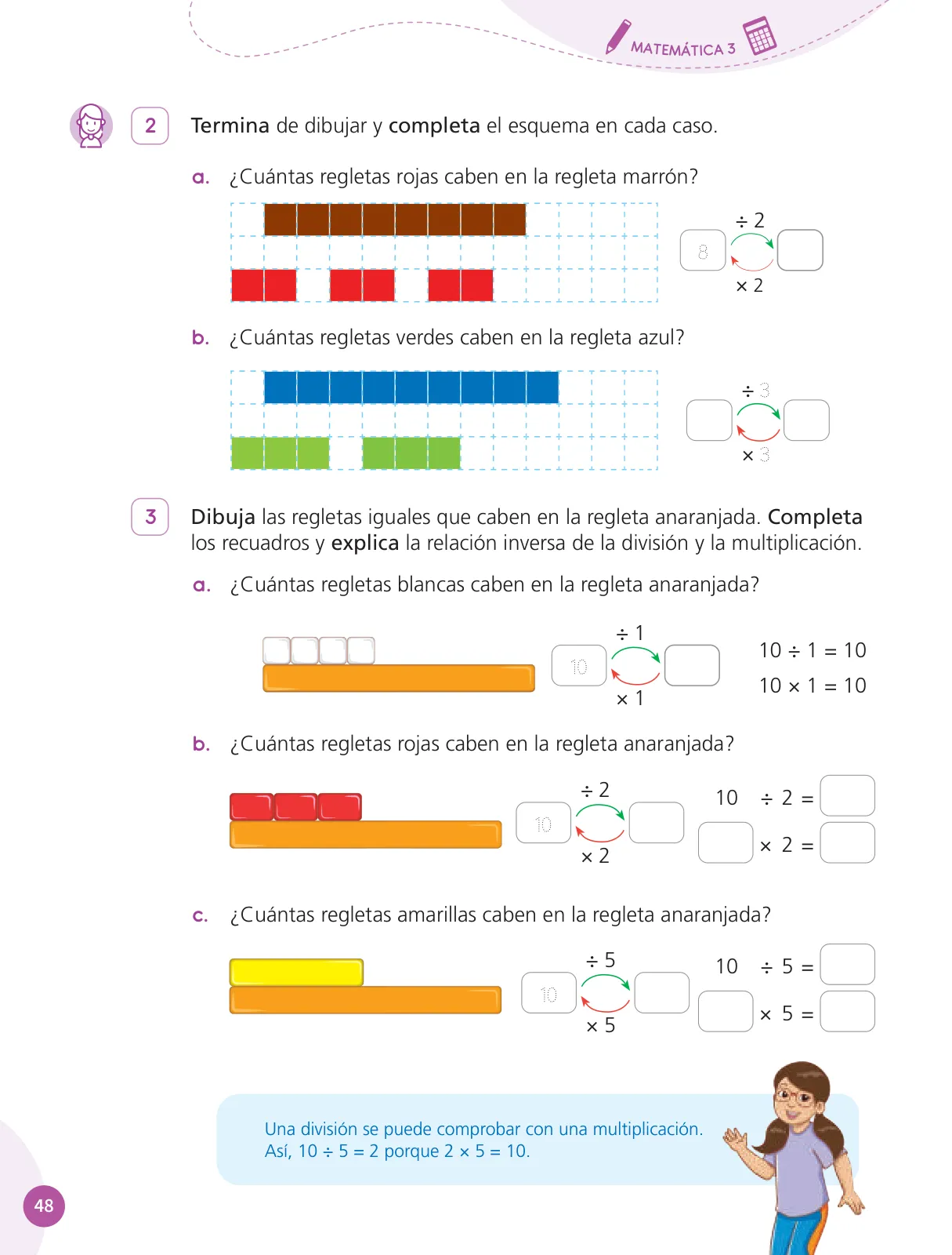 Miniatura página 50 de Cuadernillo de Matemática 3, tercer grado de Primaria · 2023