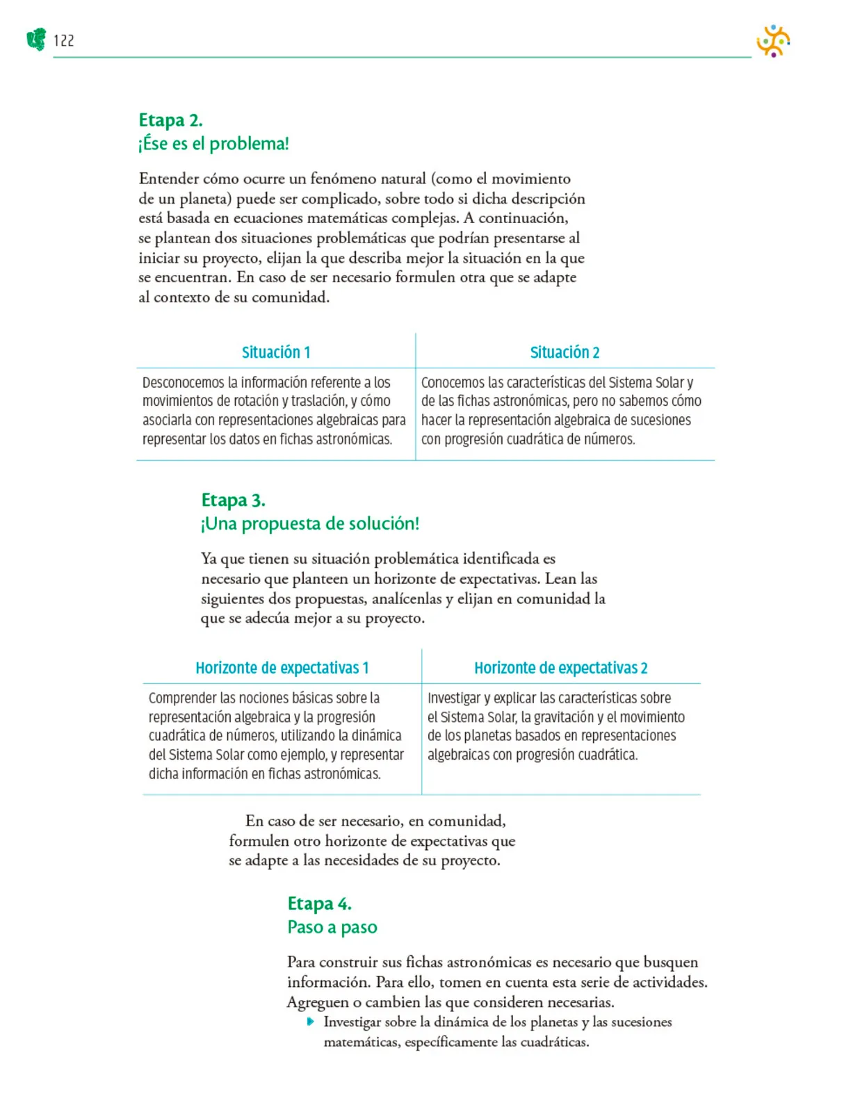 Página 123 de Colección Sk´asolil. Nuestro libro de Proyectos.  Tomo III.  Libro de Educación Telesecundaria Grado 2°  Ciclo Escolar 2025 - 2026