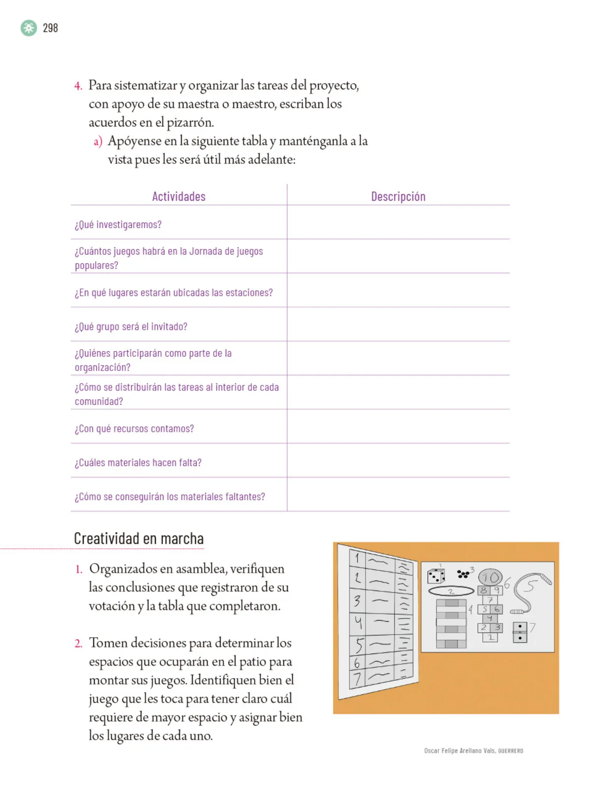 Miniatura página 301 de Proyectos Escolares.   Libro de Educación Primaria Grado 5°  Ciclo Escolar 2025 - 2026