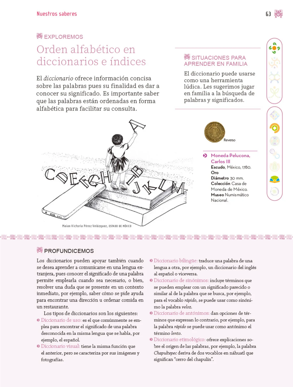 Página 64 de Nuestros saberes: Libro para alumnos, maestros y familia. Libro de Educación Primaria Grado 3° Ciclo Escolar 2025 - 2026