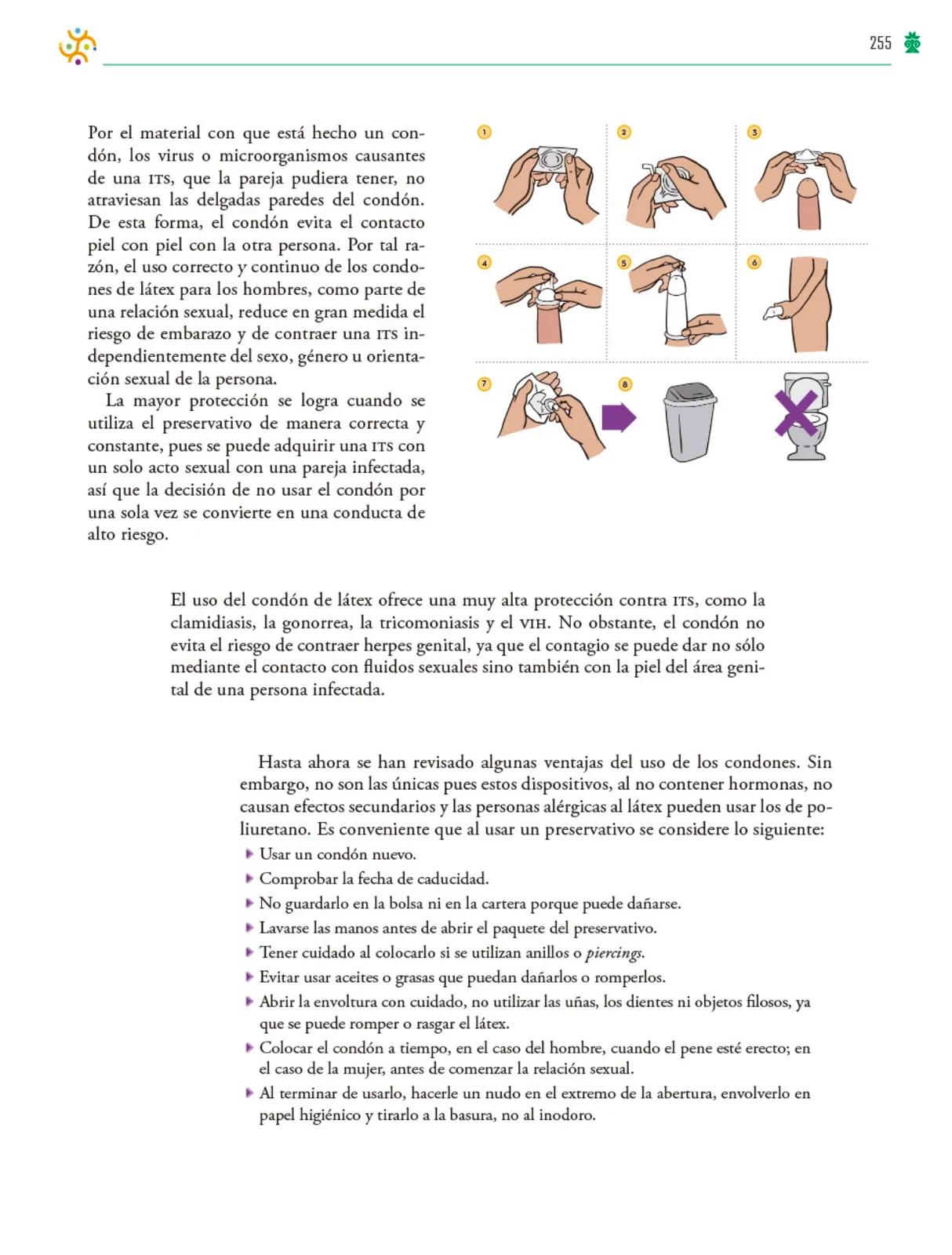 Miniatura página 256 de Colección Ximhai. Saberes y pensamiento científico.   Libro de Educación Telesecundaria Grado 1°  Ciclo Escolar 2025 - 2026
