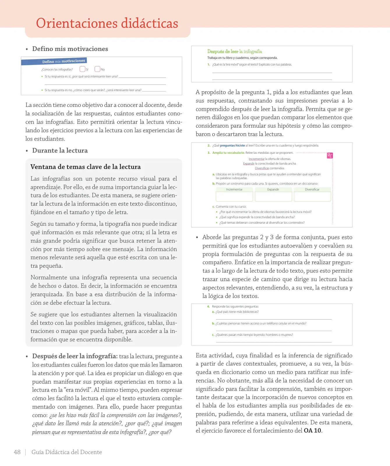 Miniatura página 50 de Lenguaje y Comunicación – Cuarto Básico | Texto del Estudiante MINEDUC – Descargar PDF · 2024