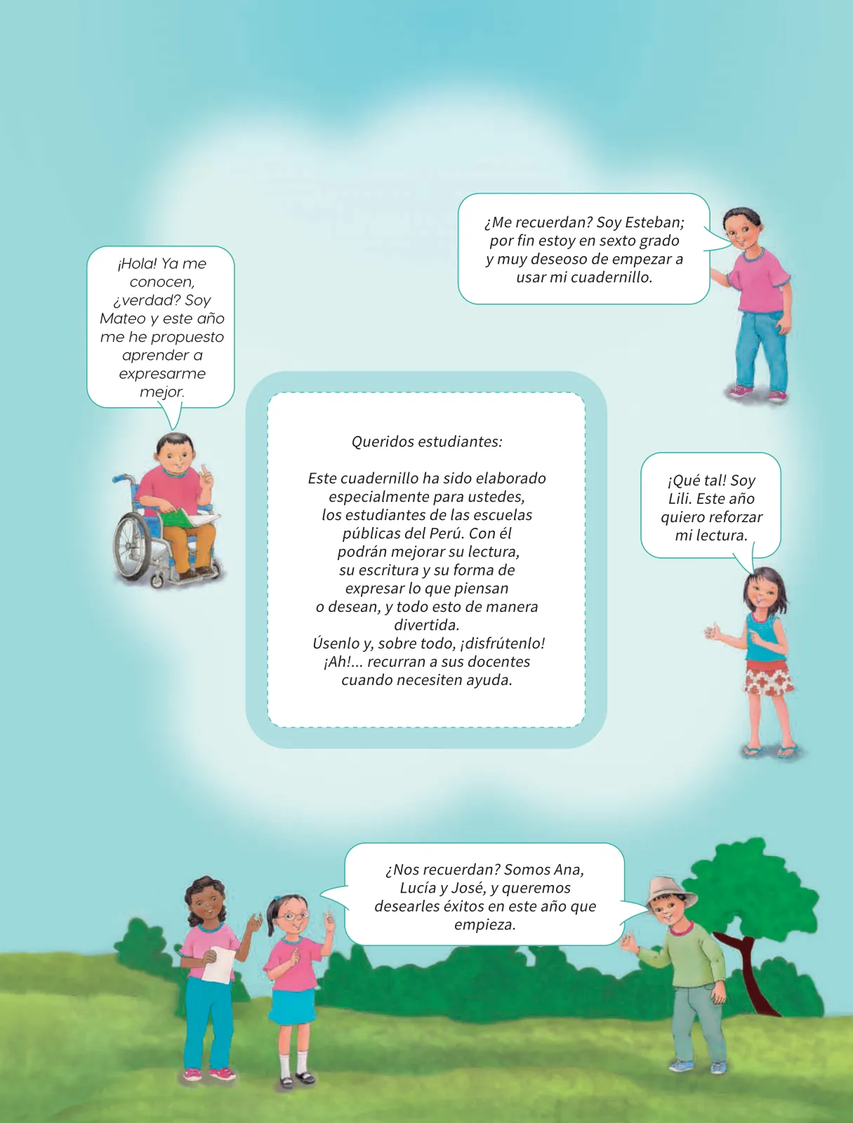 Página 5 de Cuadernillo de Comunicación 6, sexto grado de Primaria · 2023