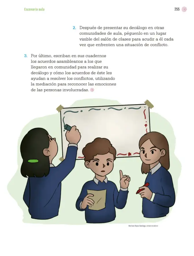 Página 258 de Proyectos de Aula. Libro de Educación Primaria Grado 4° Ciclo Escolar 2025 - 2026