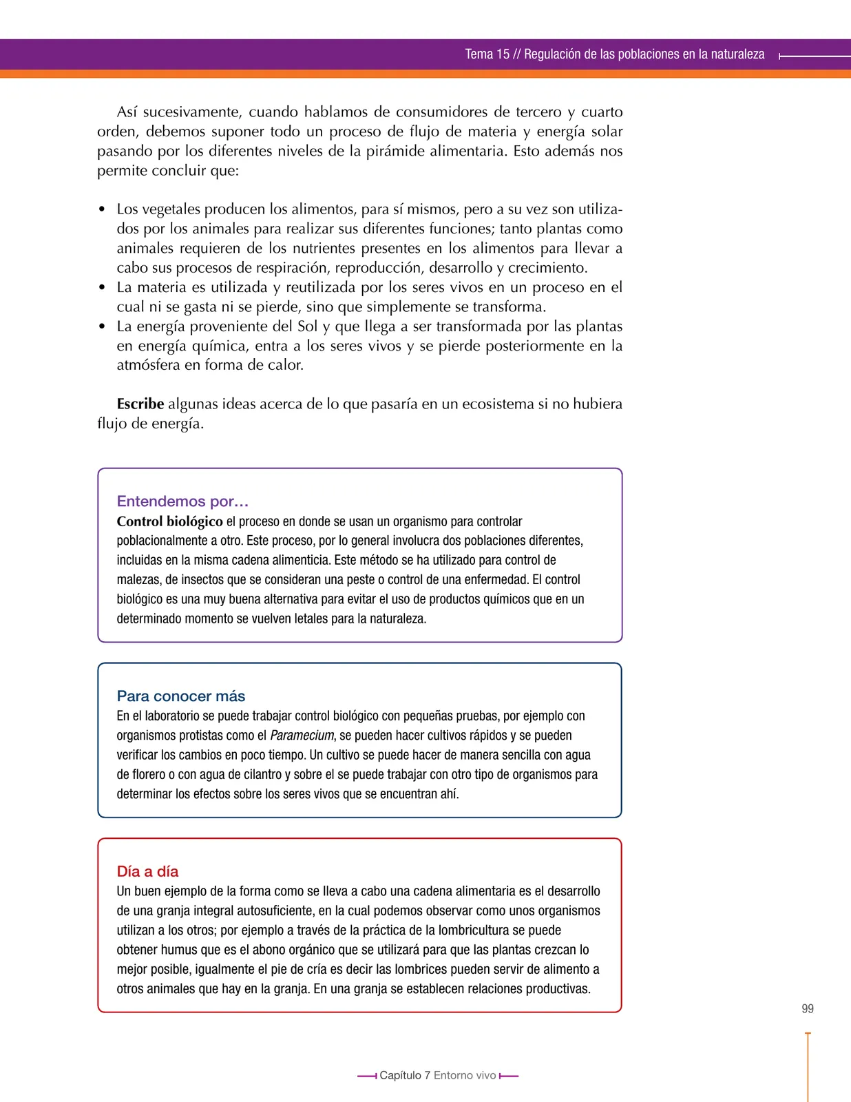 Página 99 de Ciencias Naturales 8° · Secundaria Activa