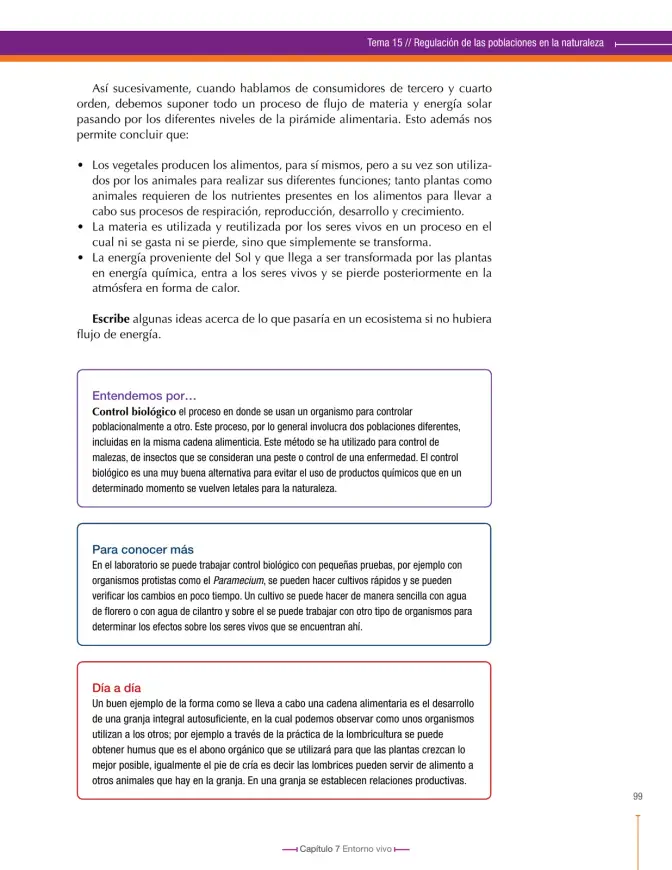 Página 99 de Ciencias Naturales 8° · Secundaria Activa