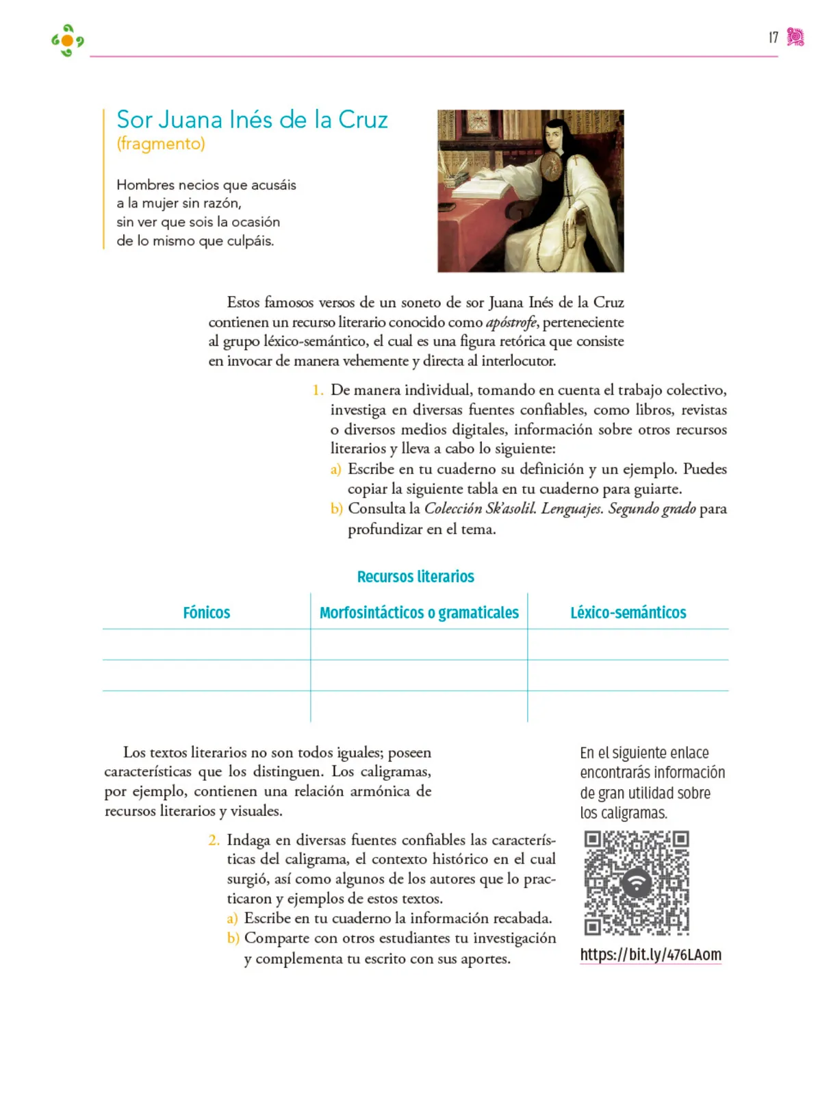 Miniatura página 18 de Colección Sk´asolil. Nuestro libro de proyectos.   Libro de Educación Secundaria Grado 2°  Ciclo Escolar 2025 - 2026
