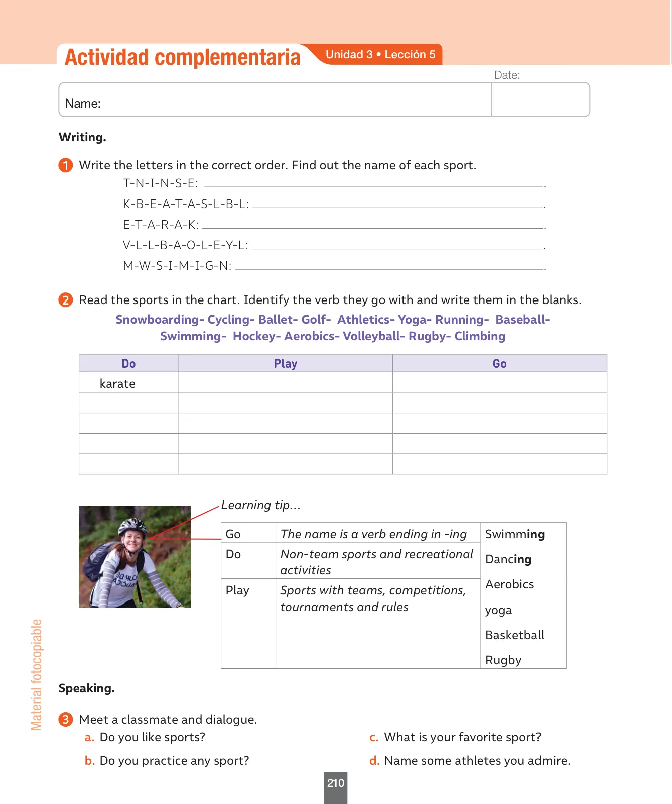 Página 51 de Inglés – Séptimo Básico | Student’s Book MINEDUC – Descargar PDF · 2024