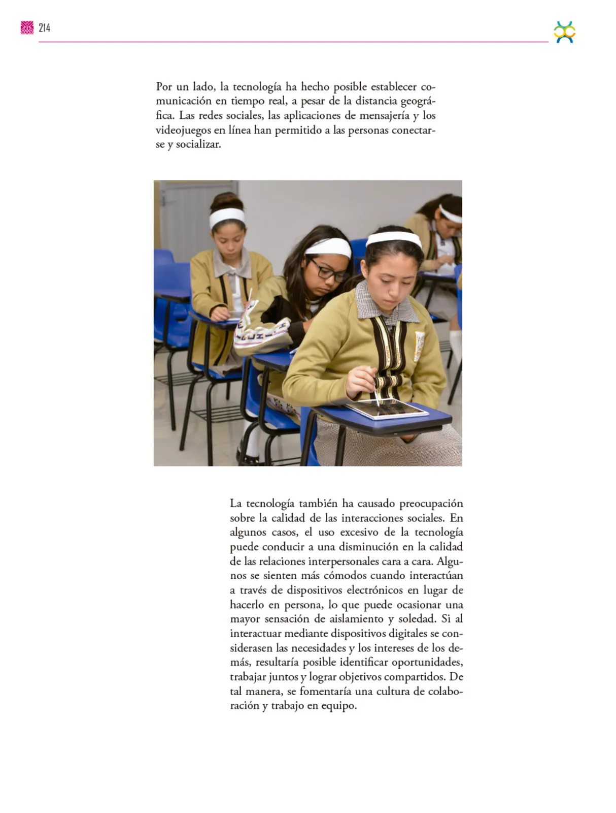Página 215 de Colección Ximhai. De lo humano y lo comunitario.   Libro de Educación Secundaria Grado 1°  Ciclo Escolar 2025 - 2026