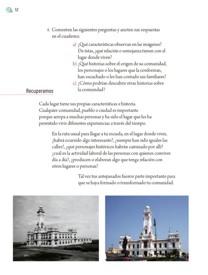 Página 55 de Proyectos de Aula. Libro de Educación Primaria Grado 5° Ciclo Escolar 2025 - 2026