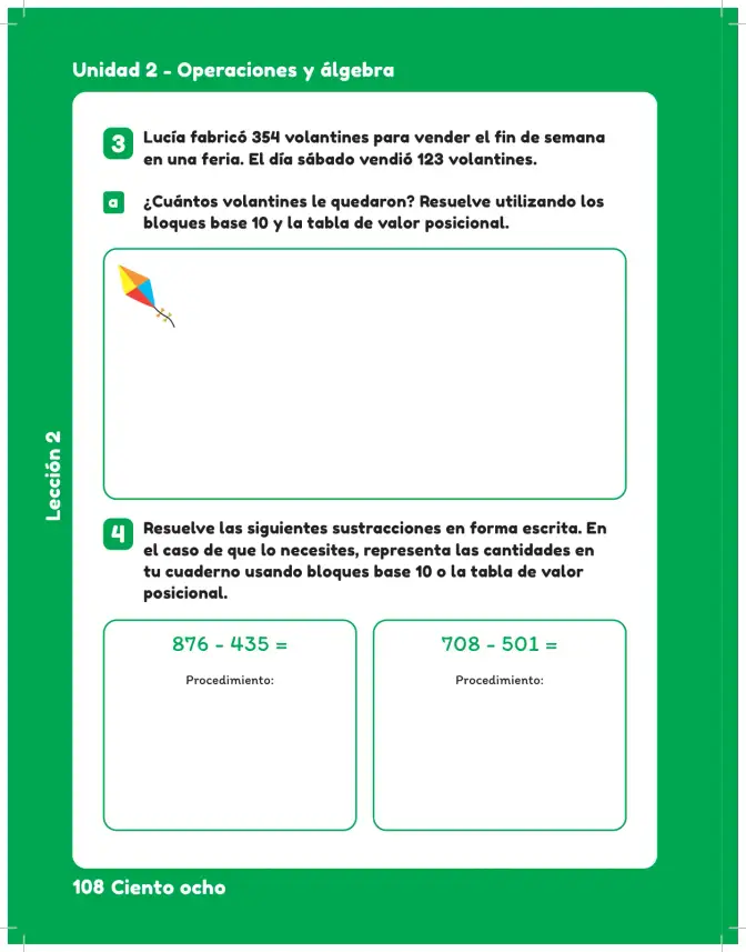 Página 110 de Sumo Primero – Tercero Básico | Texto del Estudiante MINEDUC – Descargar PDF · 2024
