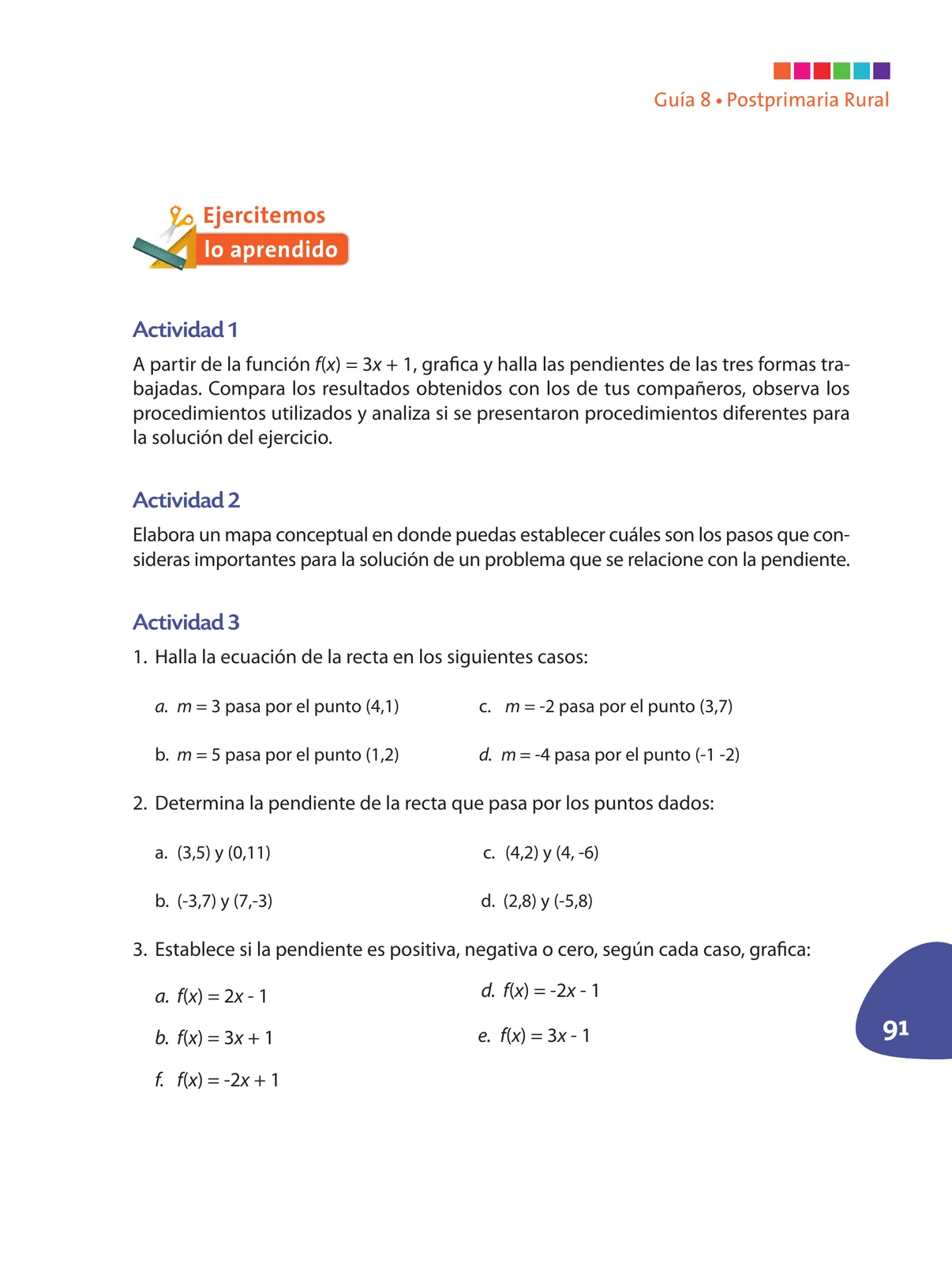 Miniatura página 92 de Matematica 9° · Postprimaria