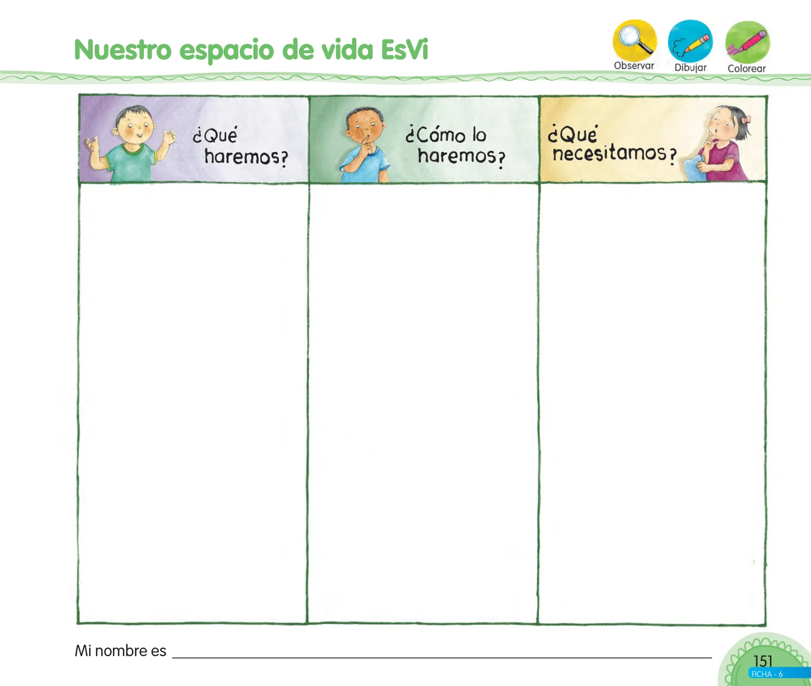 Página 153 de Aprendemos jugando : cuaderno de trabajo, 5 años · 2016