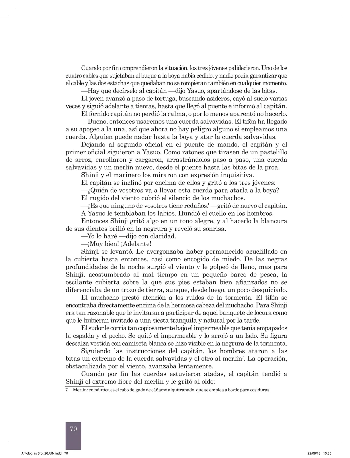 Página 71 de Antología literaria 3 · 2018