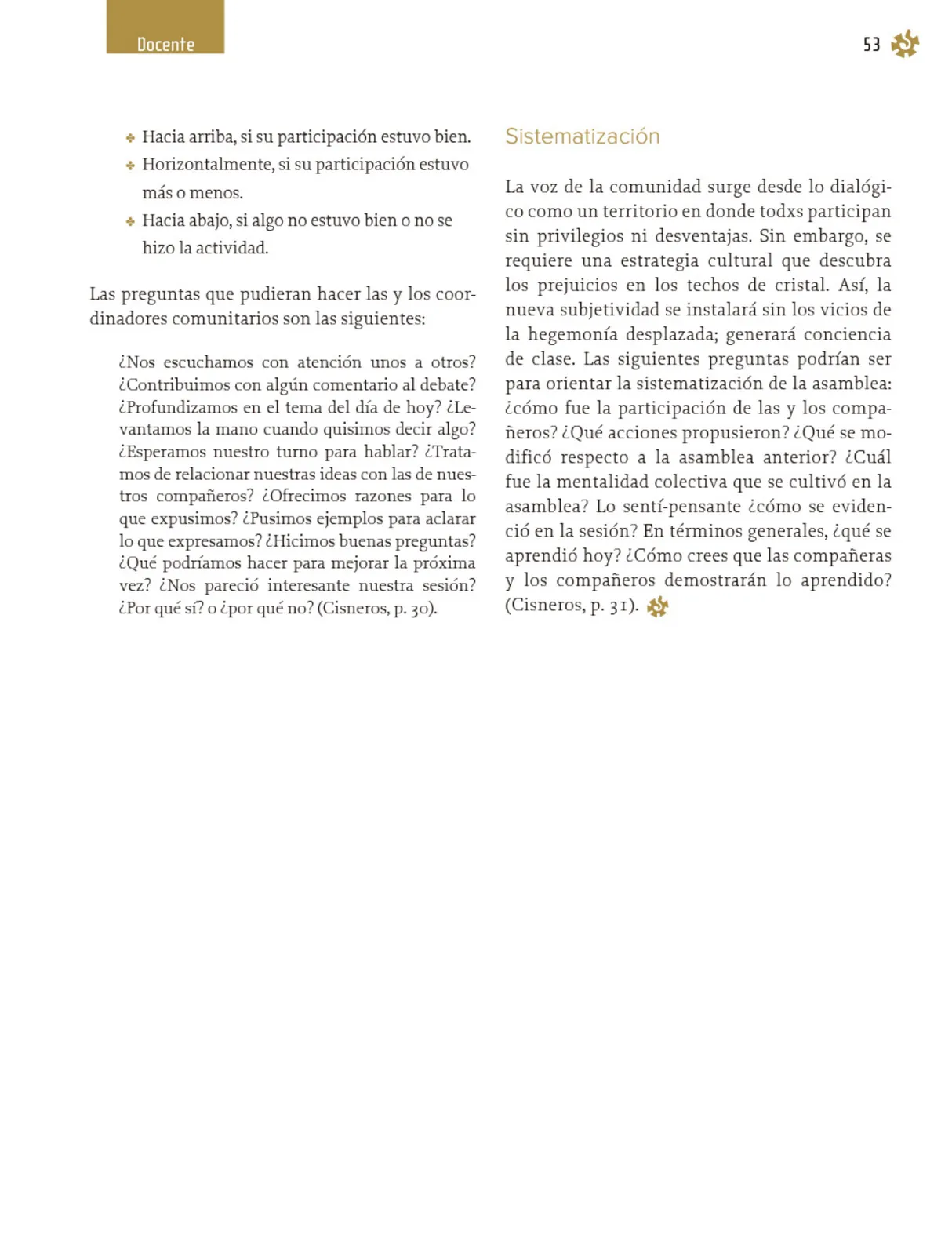 Miniatura página 54 de Un libro sin recetas, para la maestra y el maestro. Fase 4  Libro de Educación Primaria Grado 3°, 4°  Ciclo Escolar 2025 - 2026