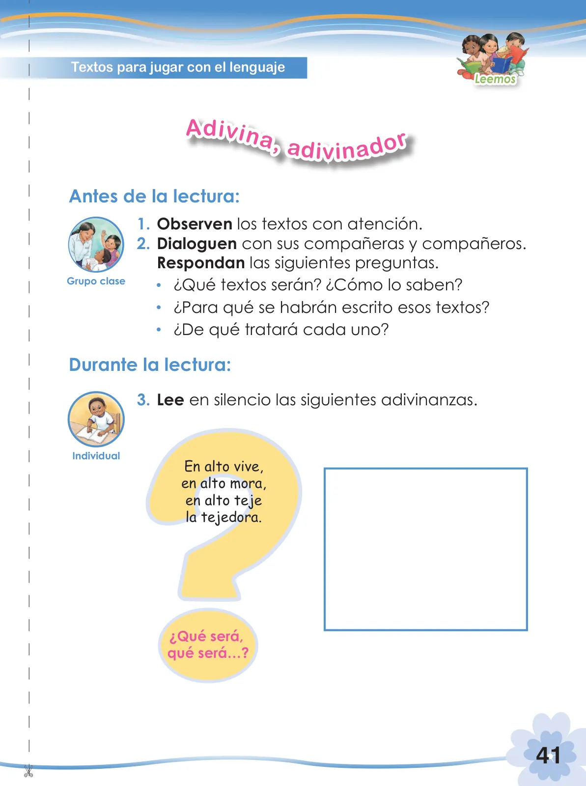 Página 43 de Comunicación 2 : cuaderno de trabajo para segundo grado de Educación Primaria 2019 · 2019