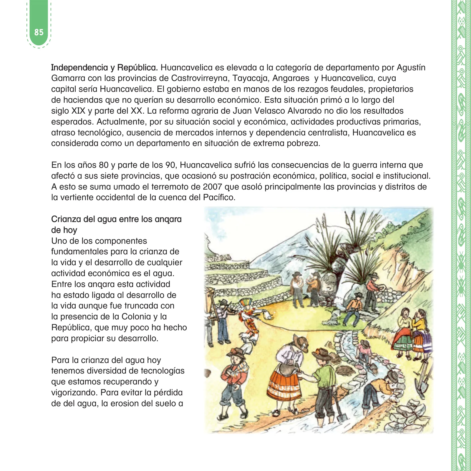 Página 87 de Anqarakunapa kawsakuyninmanta. Literatura 2 - 4° Primaria - Quechua chanka · 2023