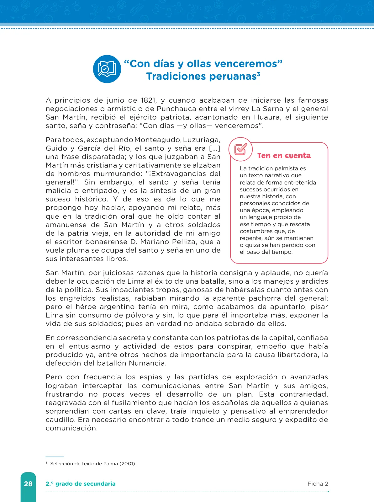 Miniatura página 30 de Fichas de aprendizaje de Comunicación 2 · 2024