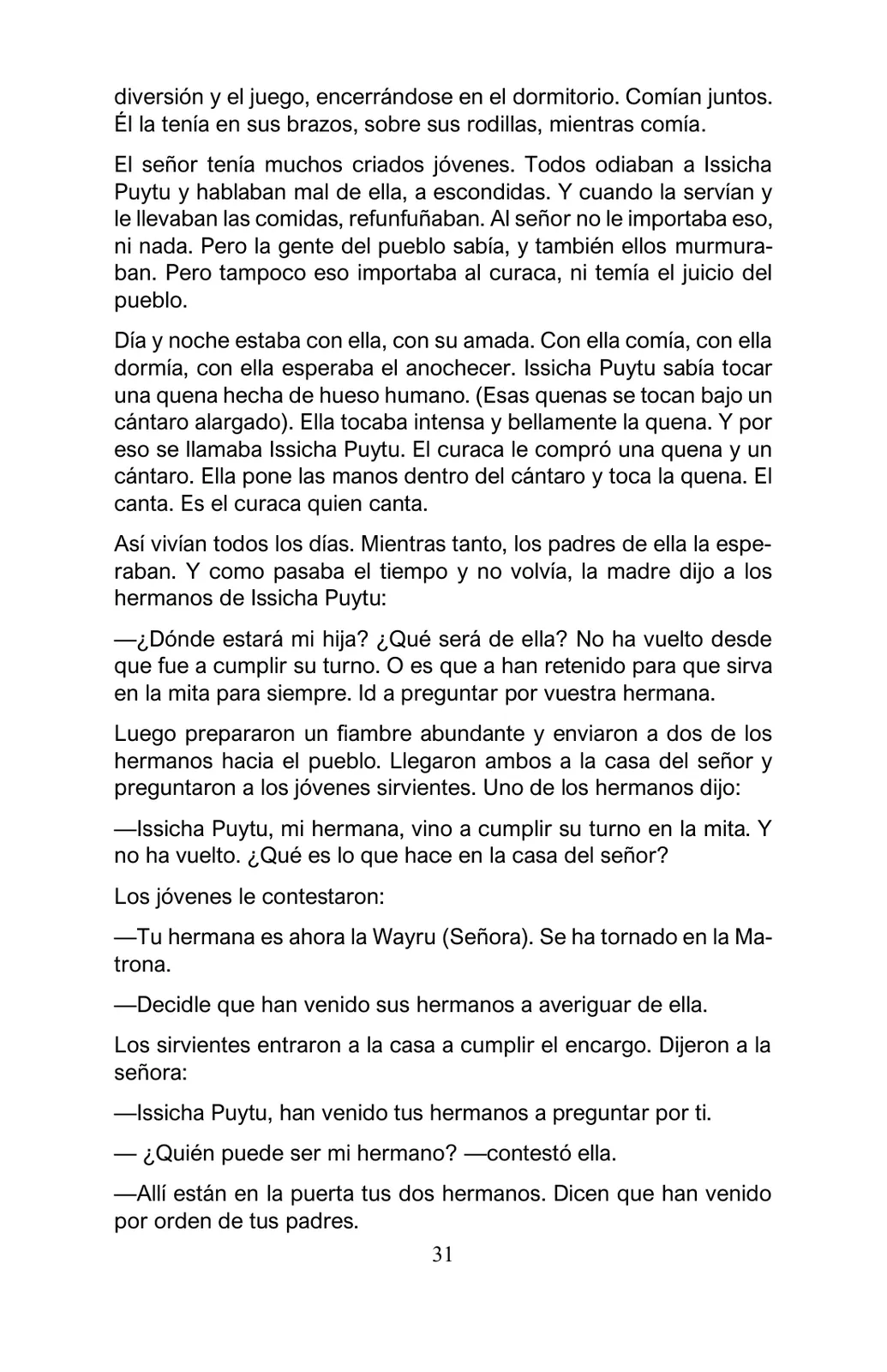 Miniatura página 31 de Arguedas, entre el fuego y el amor : textos seleccionados para estudiantes de Educación Básica · 2021