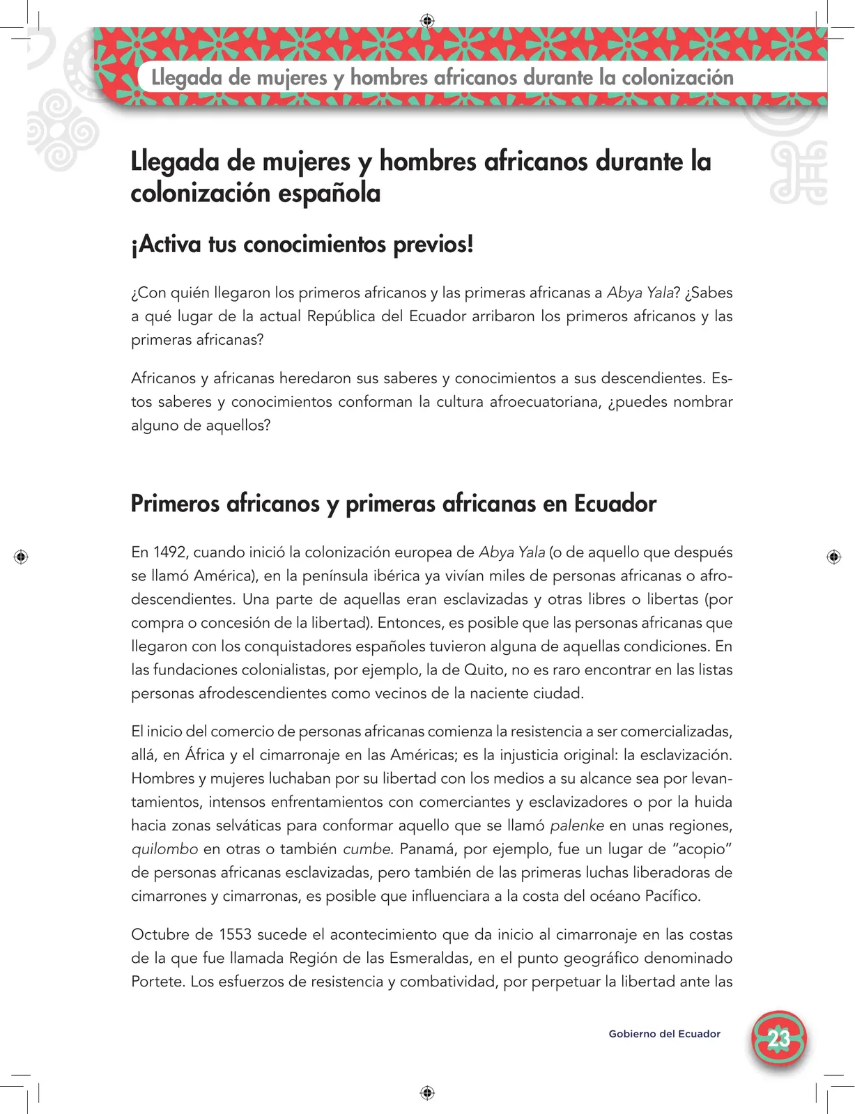 Miniatura página 25 de Etnoeducacion · 5 EGB · 2024