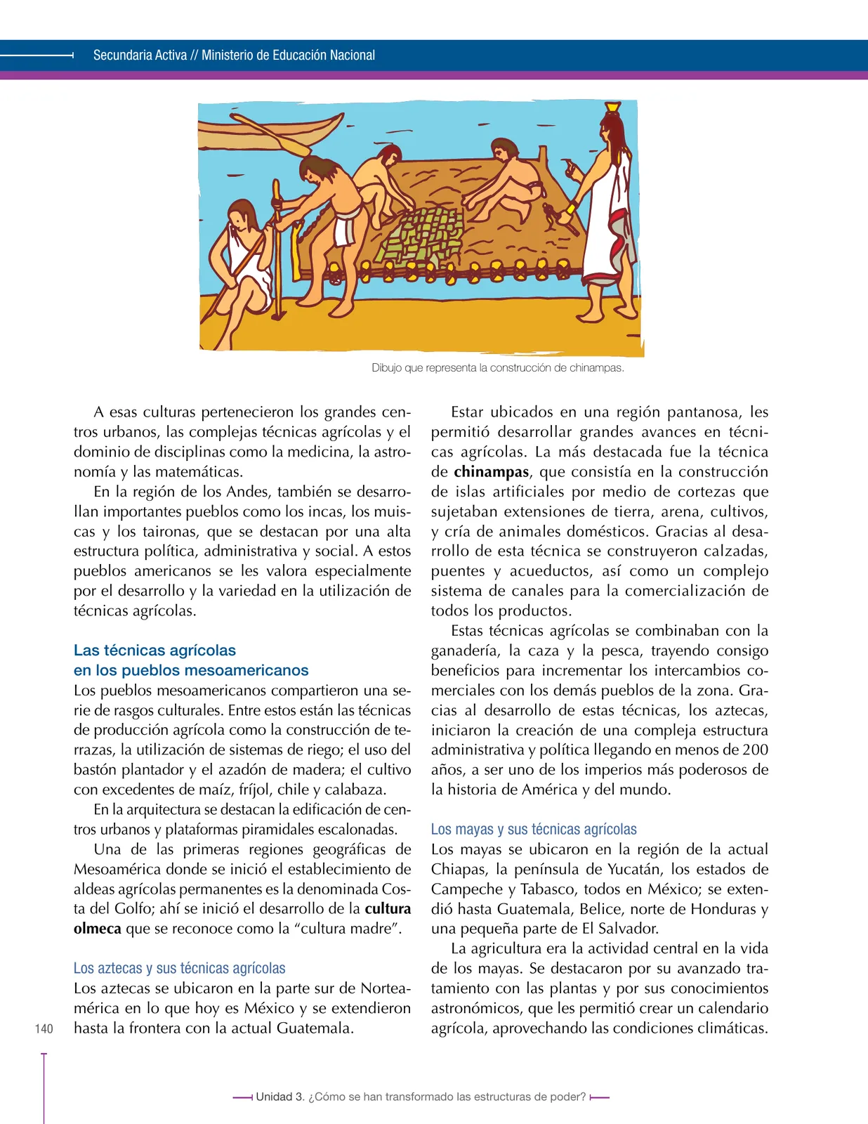 Página 140 de Ciencias Sociales 6° · Secundaria Activa