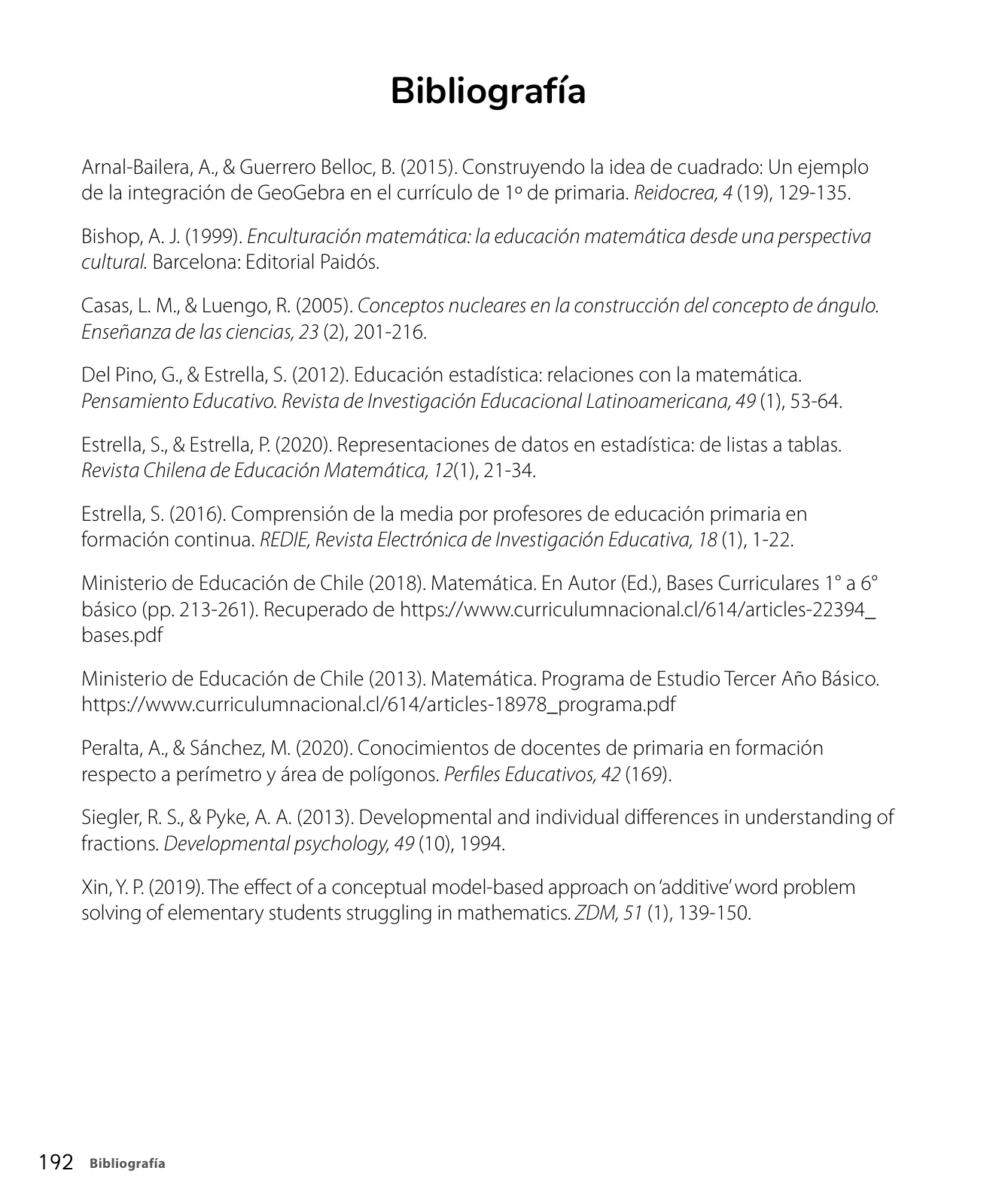 Página 194 de Sumo Primero – Tercero Básico | Texto del Estudiante MINEDUC – Descargar PDF · 2024