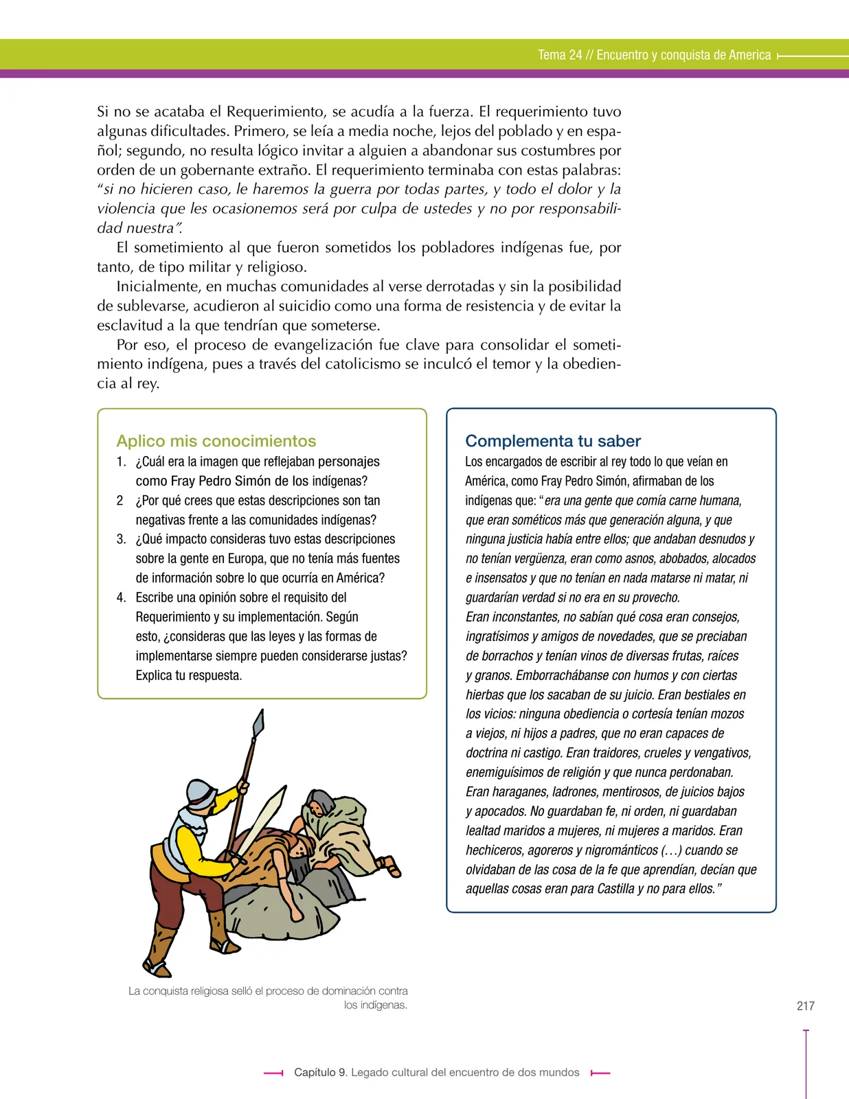 Miniatura página 217 de Ciencias Sociales 7° · Secundaria Activa