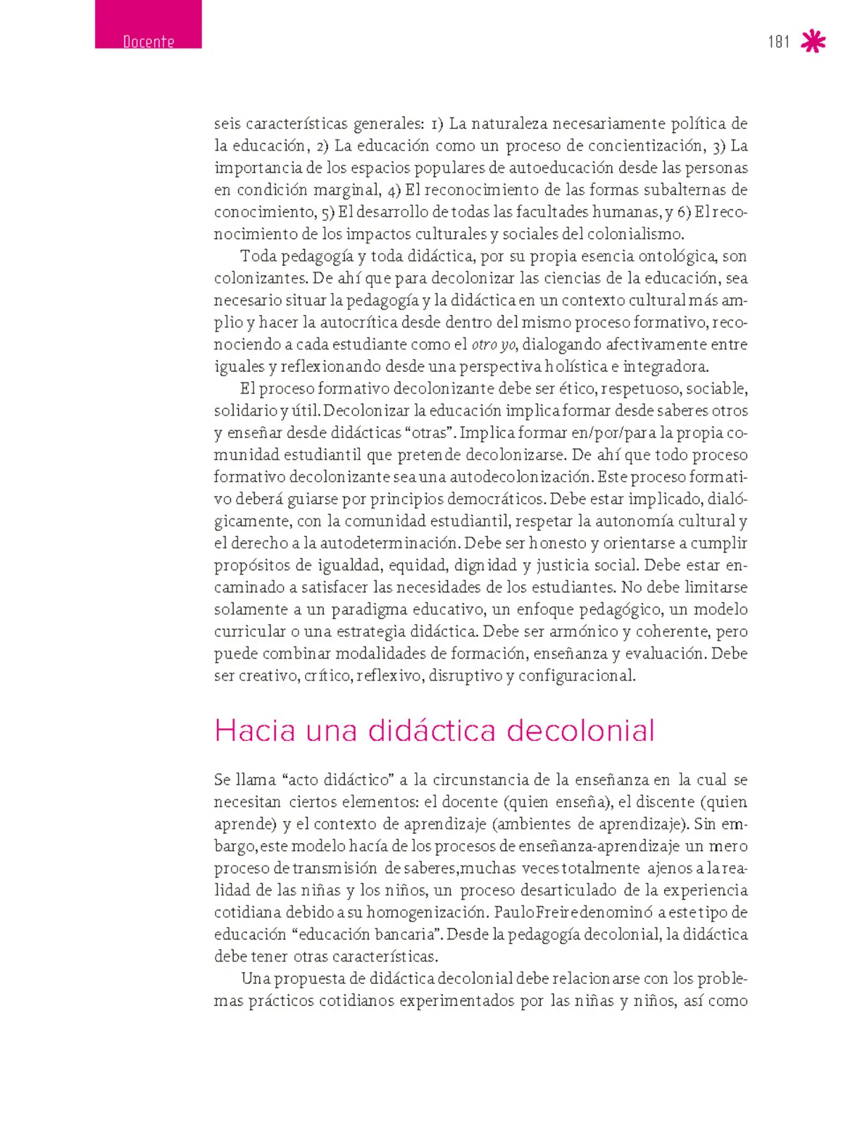 Miniatura página 182 de Un libro sin recetas para la maestra y el maestro. Fase 6.  Libro de Educación Secundaria Grado 1°, 2°, 3°  Ciclo Escolar 2025 - 2026