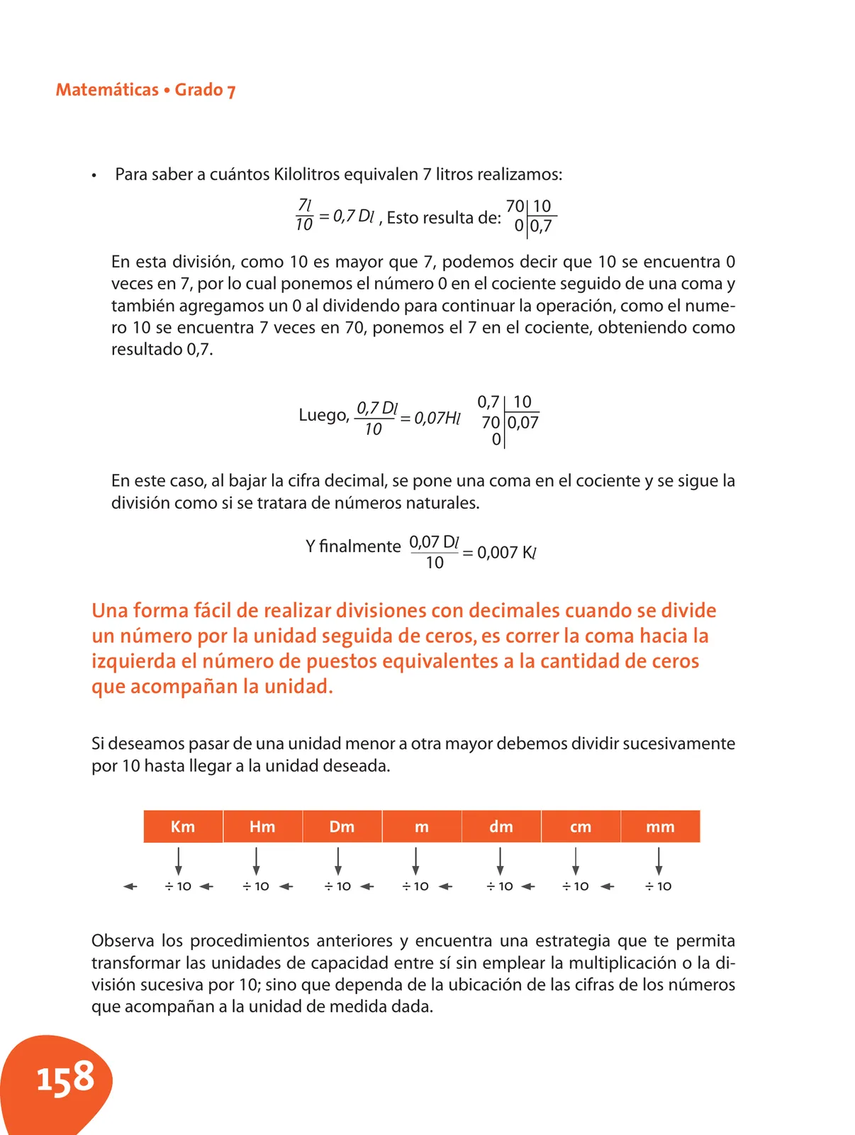 Miniatura página 159 de Matematica 7° · Postprimaria