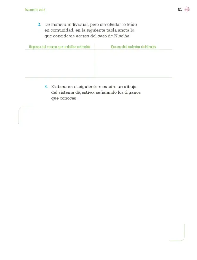 Página 128 de Proyectos de Aula. Libro de Educación Primaria Grado 4° Ciclo Escolar 2025 - 2026