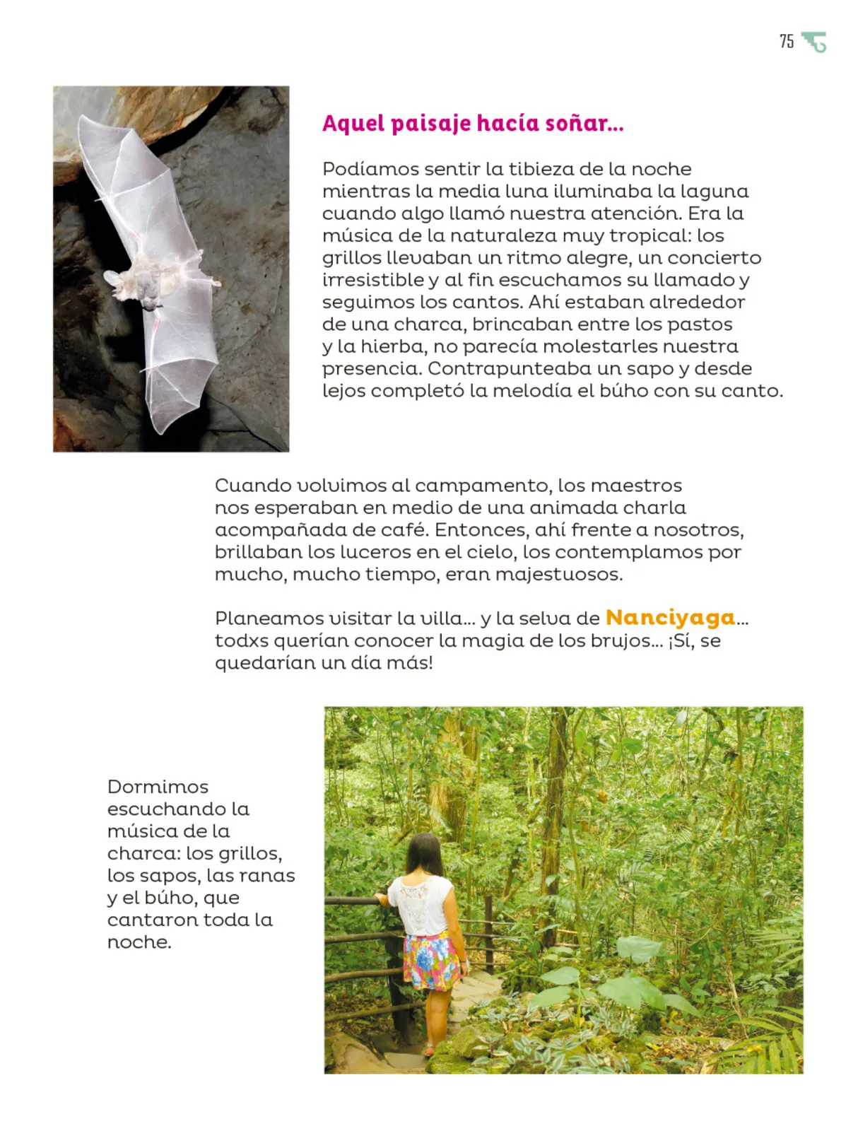 Miniatura página 76 de Múltiples lenguajes.   Libro de Educación Primaria Grado 6°  Ciclo Escolar 2025 - 2026