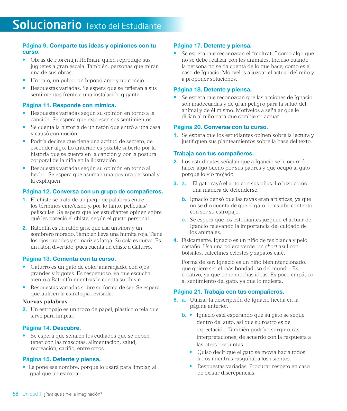 Página 70 de Lenguaje y Comunicación – Segundo Básico – Texto del Estudiante MINEDUC – Descargar PDF · 2024