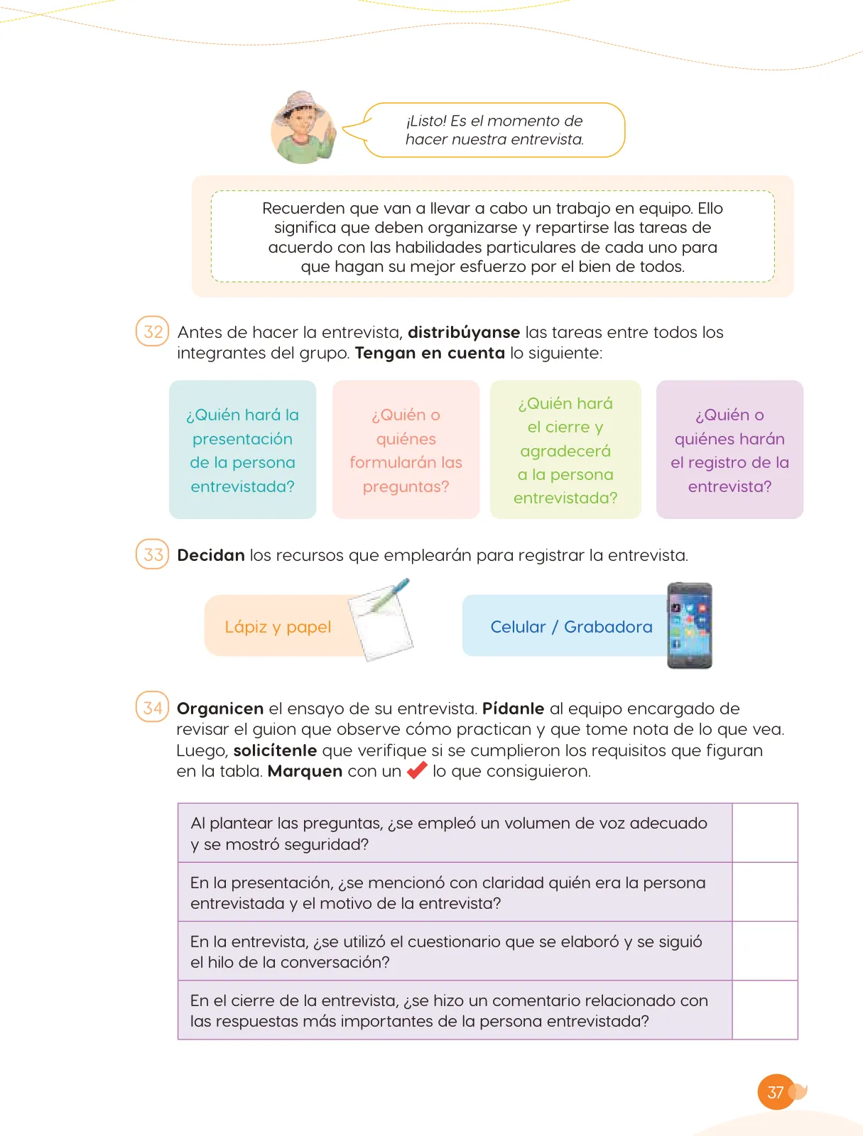Miniatura página 39 de Cuadernillo de Comunicación 6. Sexto grado de Primaria · 2024