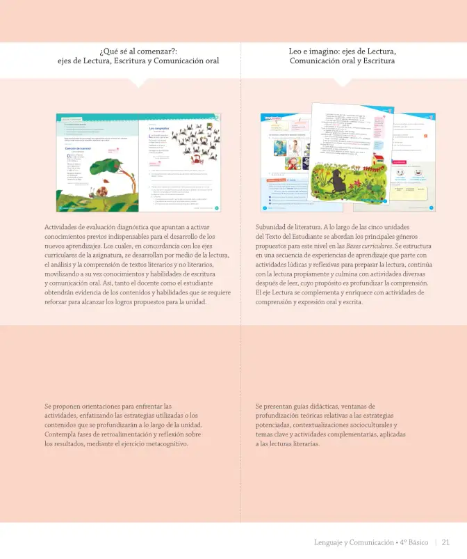 Página 23 de Lenguaje y Comunicación – Cuarto Básico | Texto del Estudiante MINEDUC – Descargar PDF · 2024