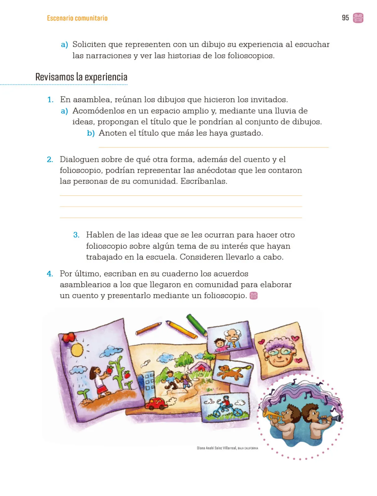 Miniatura página 98 de Proyectos Comunitarios.   Libro de Educación Primaria Grado 4°  Ciclo Escolar 2025 - 2026