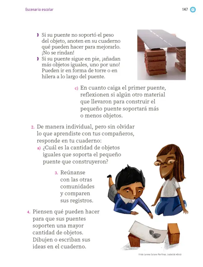 Página 148 de Proyectos Escolares. Libro de Educación Primaria Grado 1° Ciclo Escolar 2025 - 2026