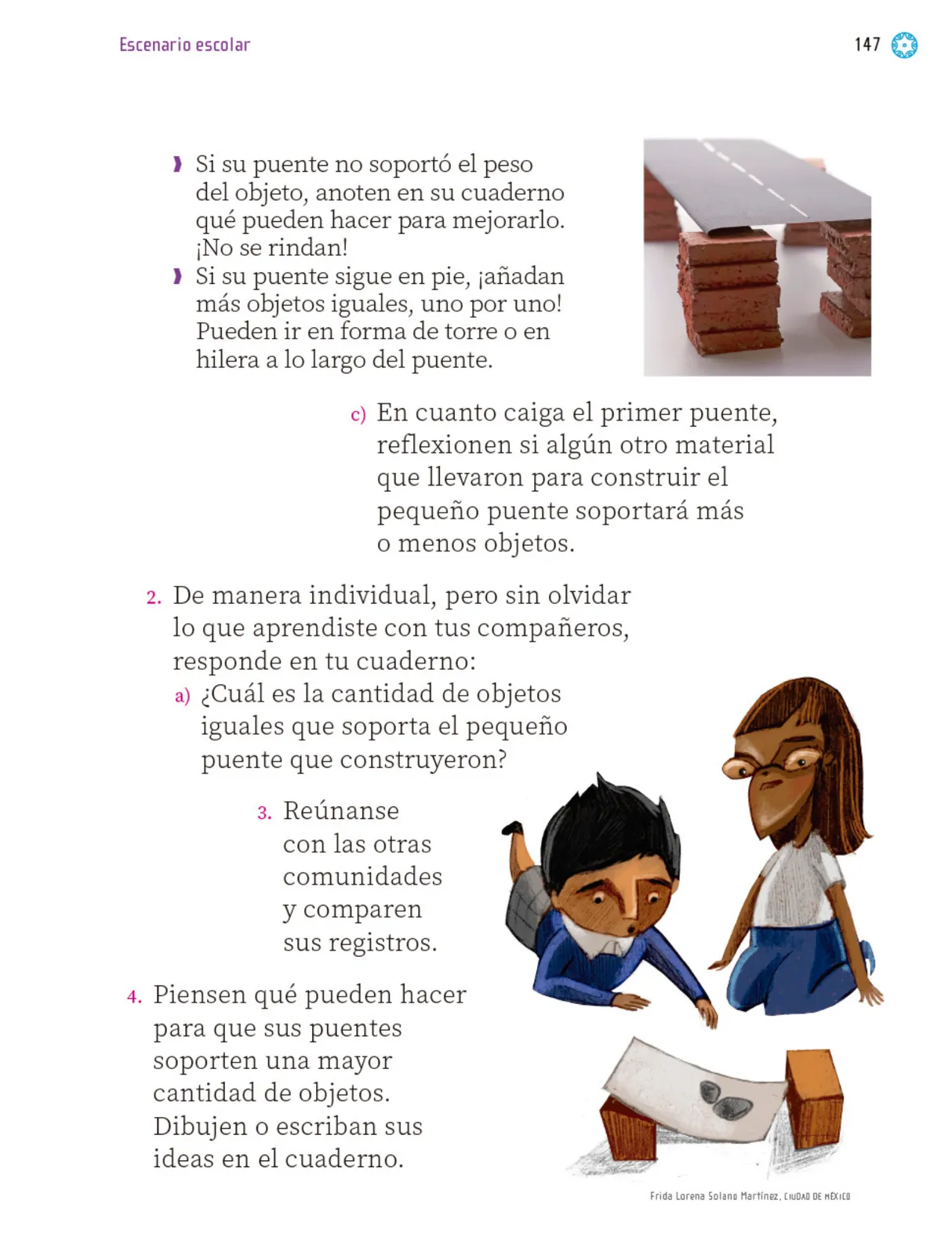 Miniatura página 148 de Proyectos Escolares.   Libro de Educación Primaria Grado 1°  Ciclo Escolar 2025 - 2026