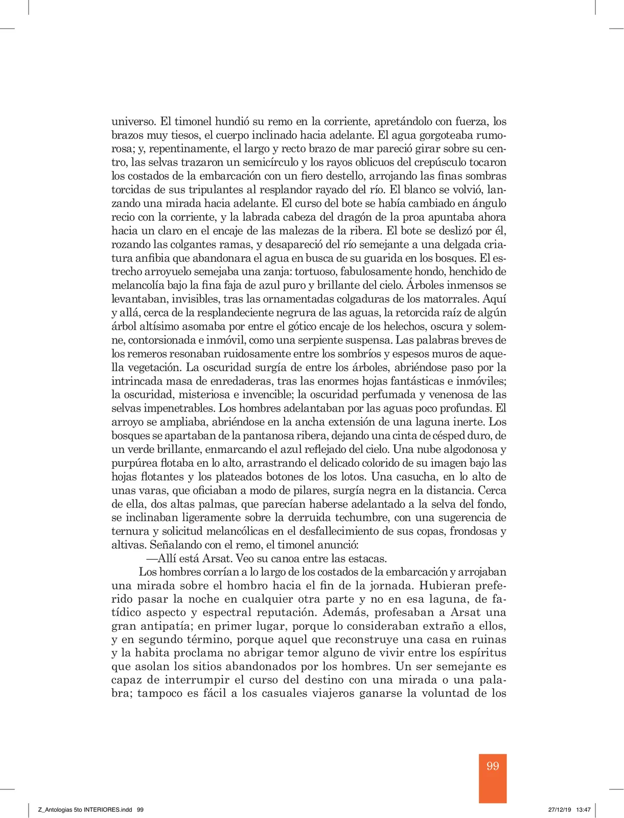 Página 101 de Antología literaria 5 · 2019