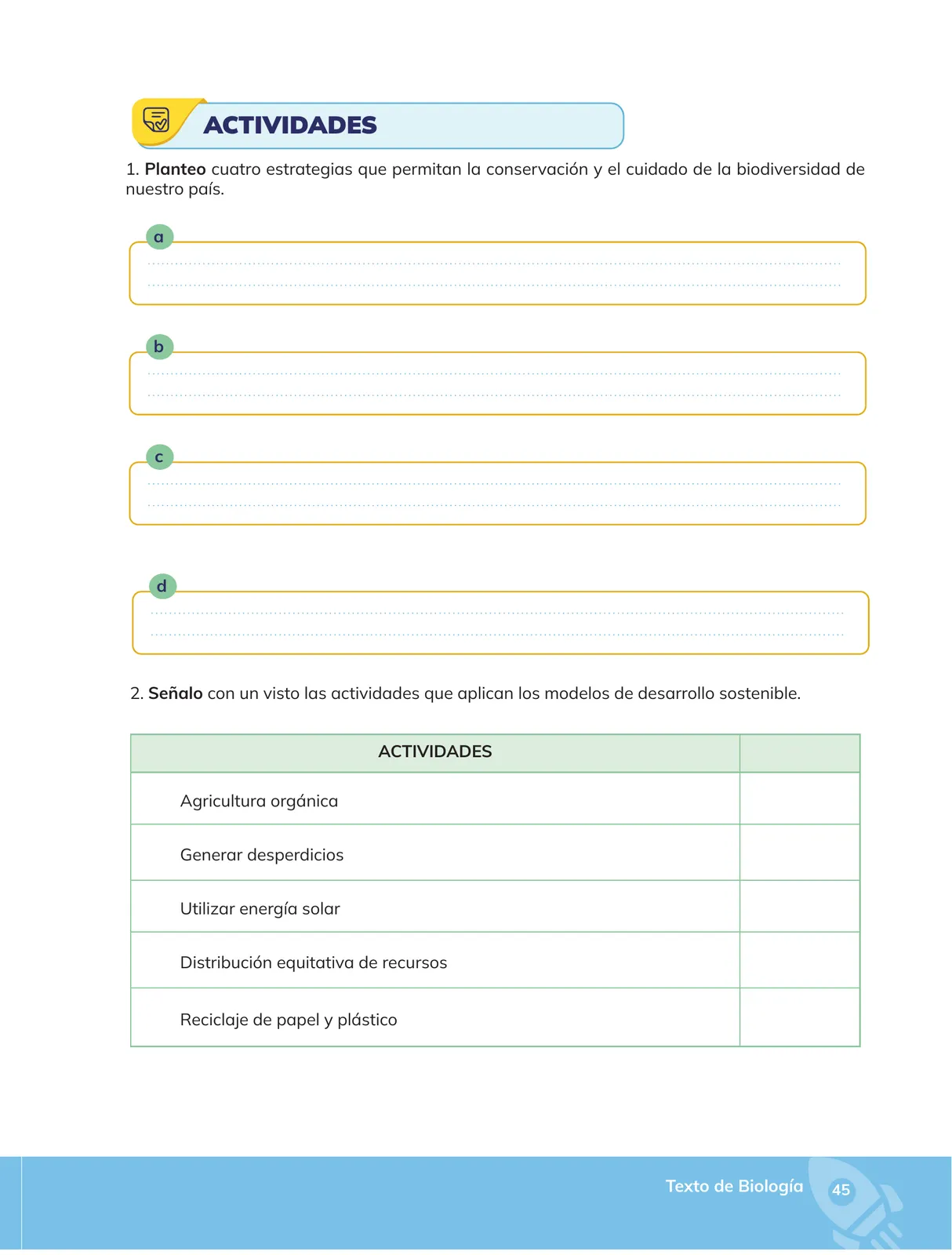 Página 46 de Biologia · 3ro BGU · 2024