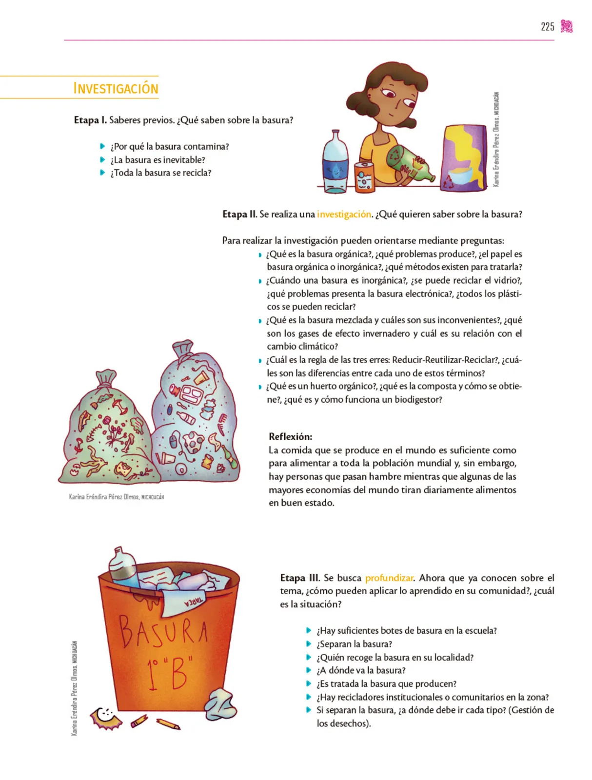 Miniatura página 226 de Colección Sk´asolil. Nuestro libro de proyectos.   Libro de Educación Secundaria Grado 2°  Ciclo Escolar 2025 - 2026