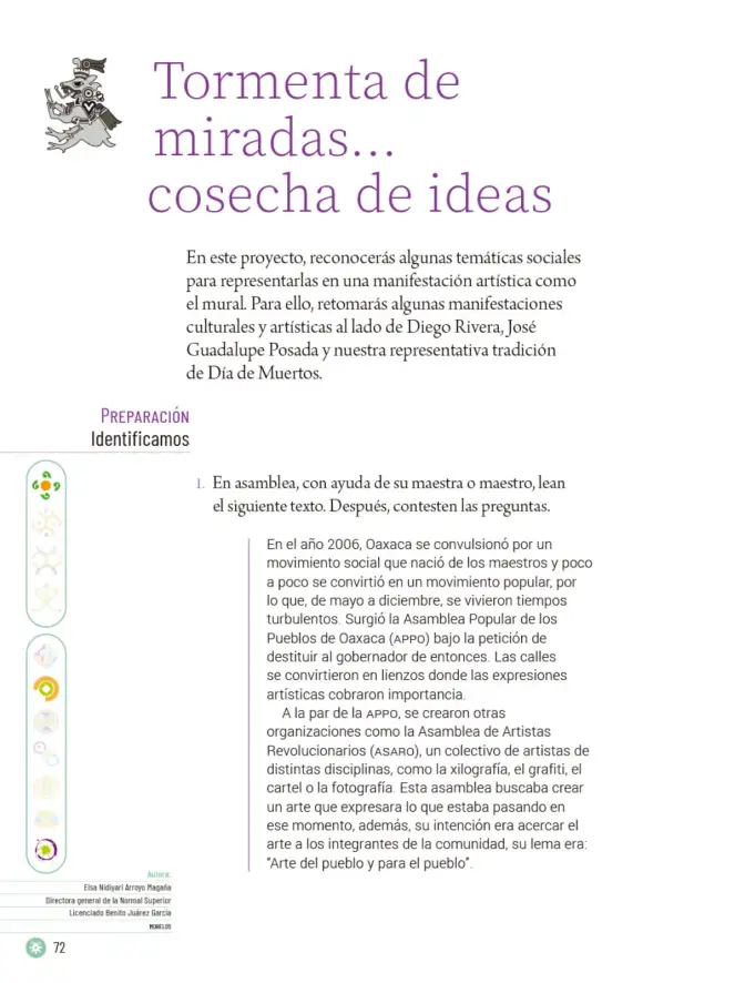 Página 75 de Proyectos Escolares. Libro de Educación Primaria Grado 6° Ciclo Escolar 2025 - 2026