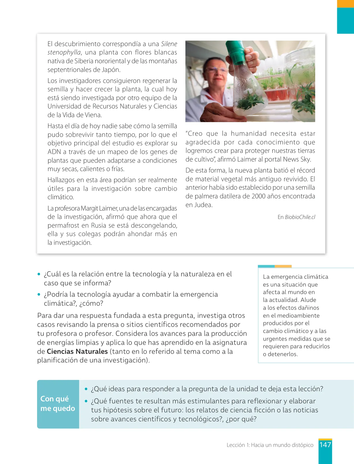 Página 149 de Lengua y Literatura – Octavo Básico | Texto del Estudiante MINEDUC – Descargar PDF · 2024