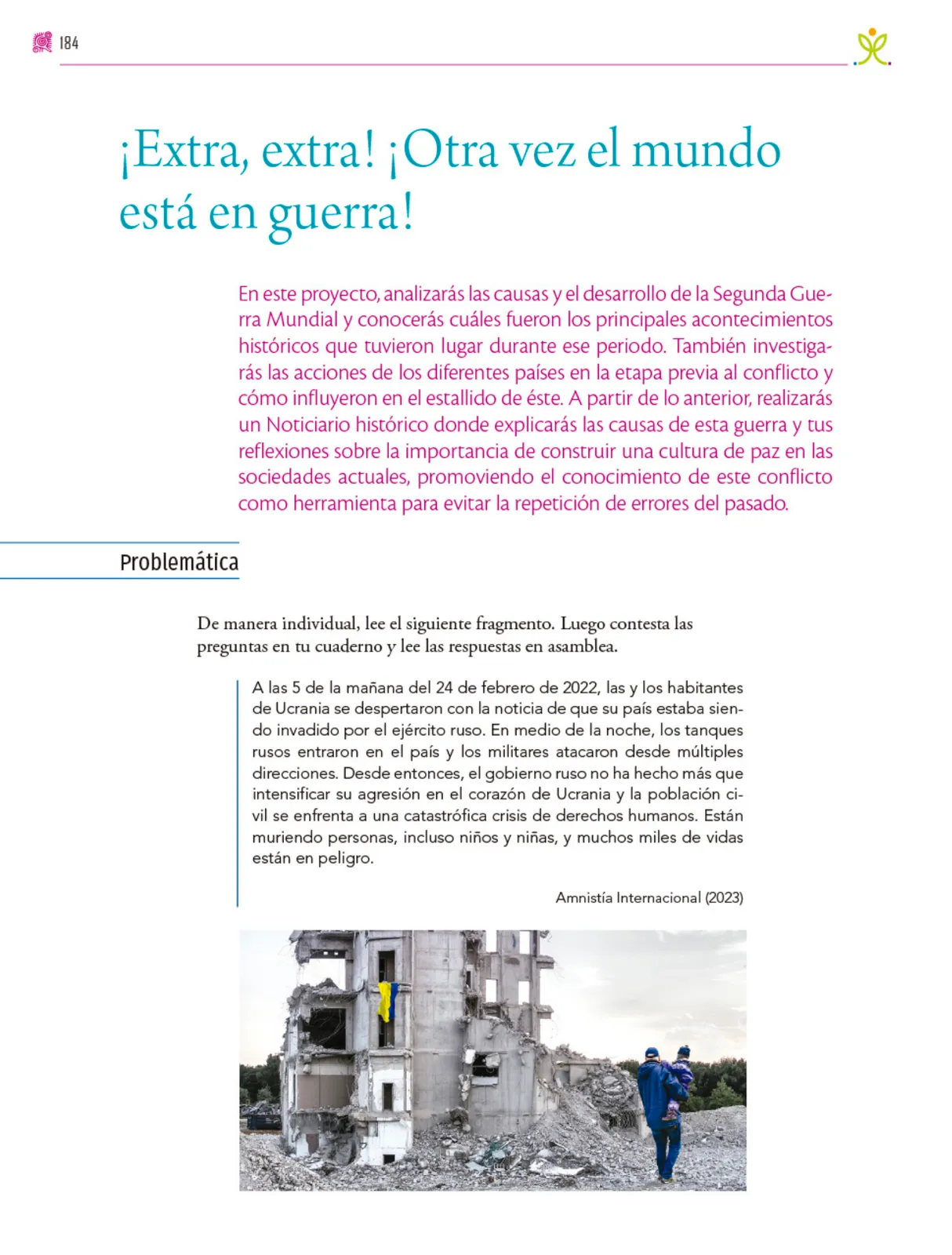 Miniatura página 185 de Colección Nanahuatzin. Nuestro libro de proyectos.   Libro de Educación Secundaria Grado 3°  Ciclo Escolar 2025 - 2026