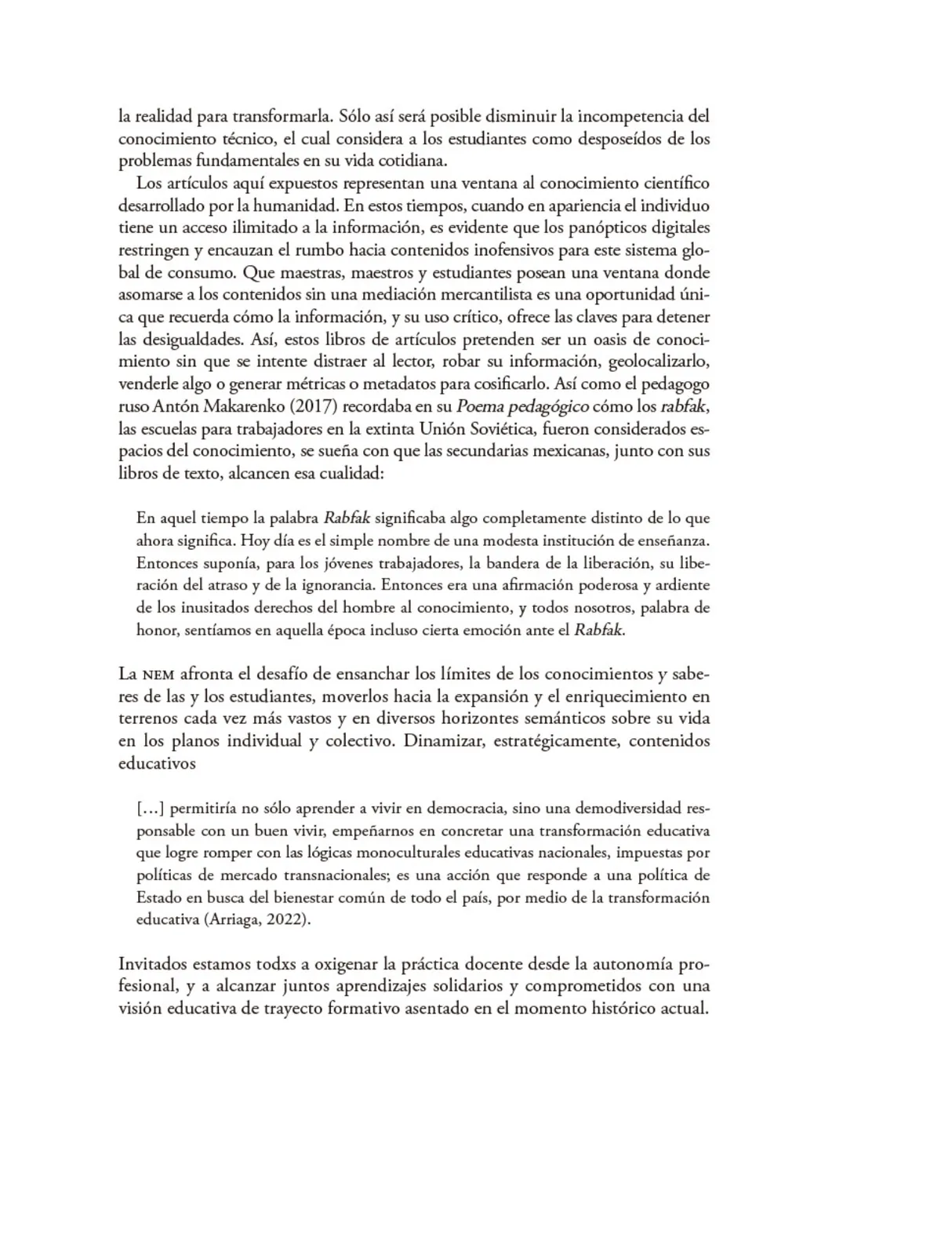 Miniatura página 6 de Colección Nanahuatzin. Saberes y pensamiento científico.   Libro de Educación Secundaria Grado 3°  Ciclo Escolar 2025 - 2026