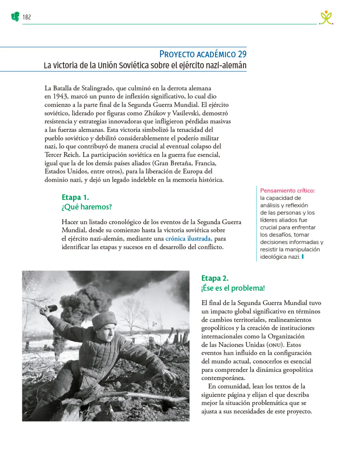 Página 183 de Colección Nanahuatzin. Nuestro libro de Proyectos.  Tomo III.  Libro de Educación Telesecundaria Grado 3°  Ciclo Escolar 2025 - 2026