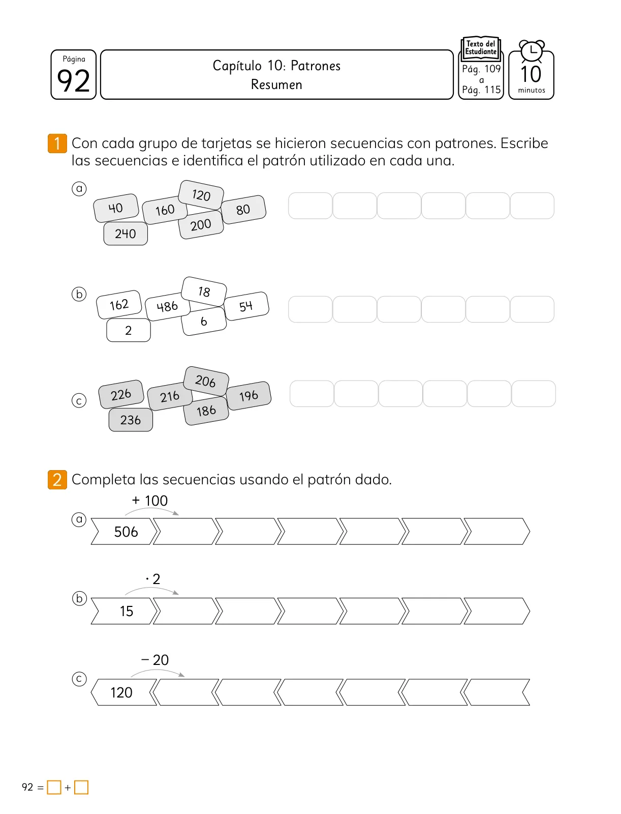 Miniatura página 94 de Sumo Primero – Cuarto Básico | Texto del Estudiante MINEDUC – Descargar PDF · 2024