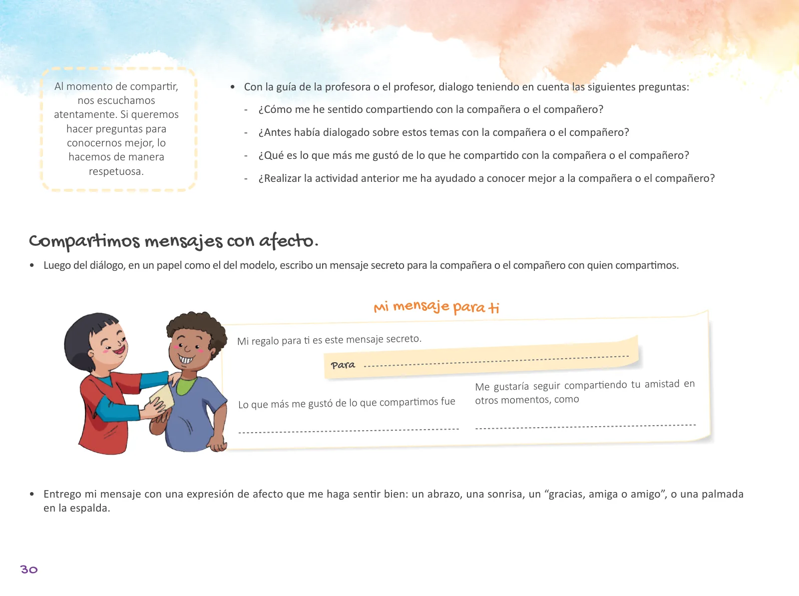 Página 32 de Cuadernillo de Tutoría Quinto Grado Educación Primaria 2019 · 2019