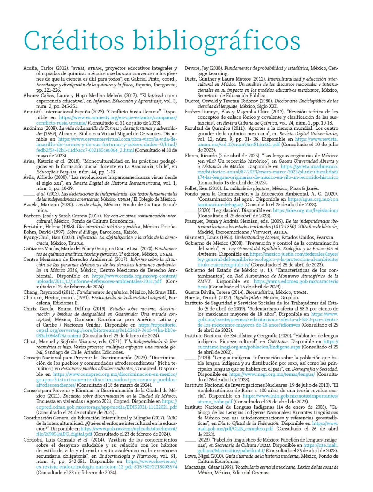 Miniatura página 283 de Colección Nanahuatzin. Nuestro libro de proyectos.   Libro de Educación Secundaria Grado 3°  Ciclo Escolar 2025 - 2026