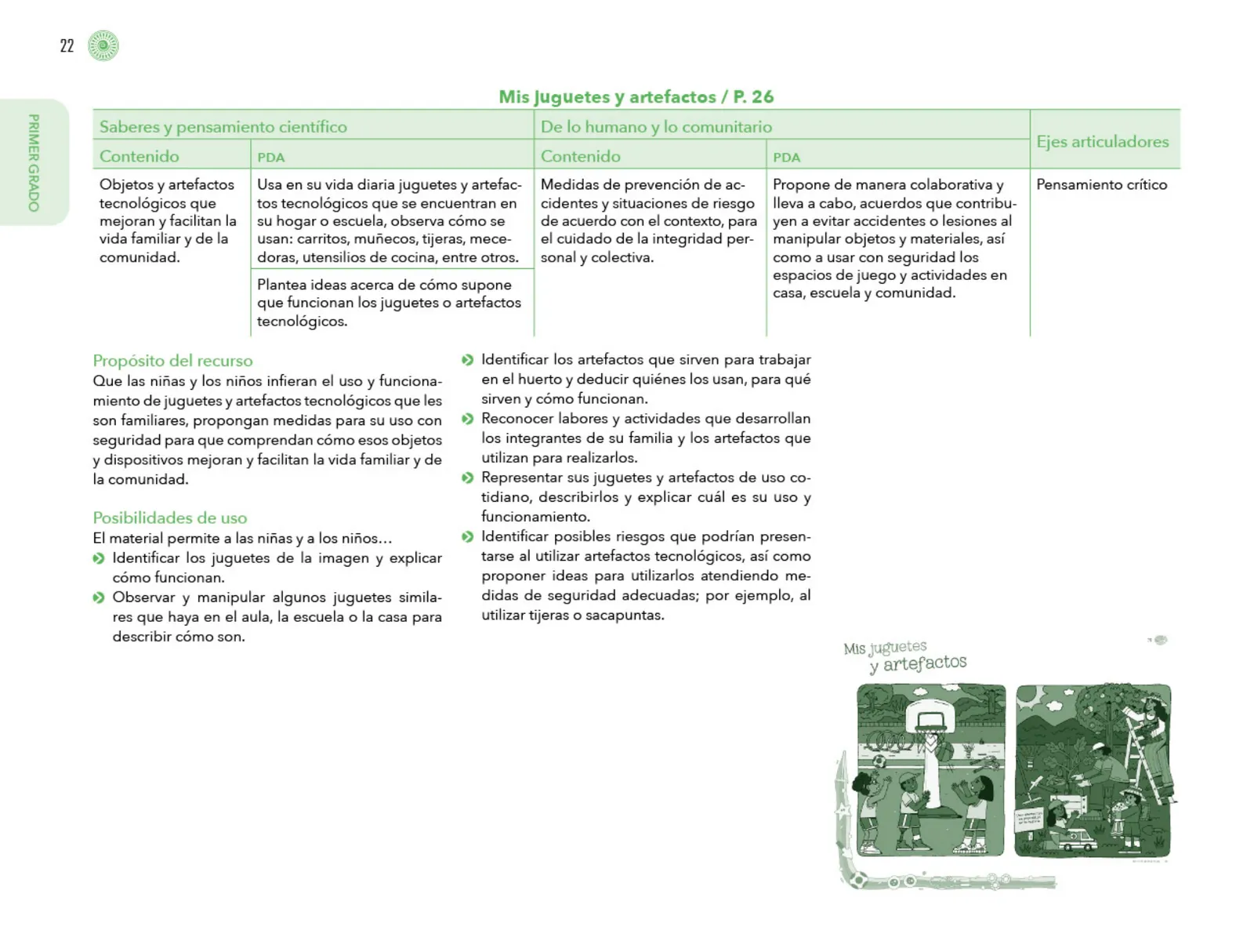 Miniatura página 23 de Posibilidades de trabajo para la acción transformadora y el codiseño. Ficheros. Fase 2  Libro de Educación Preescolar Grado 1°, 2°, 3°  Ciclo Escolar 2025 - 2026